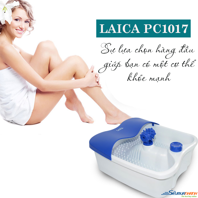 Bồn massage chân Laica PC-1017